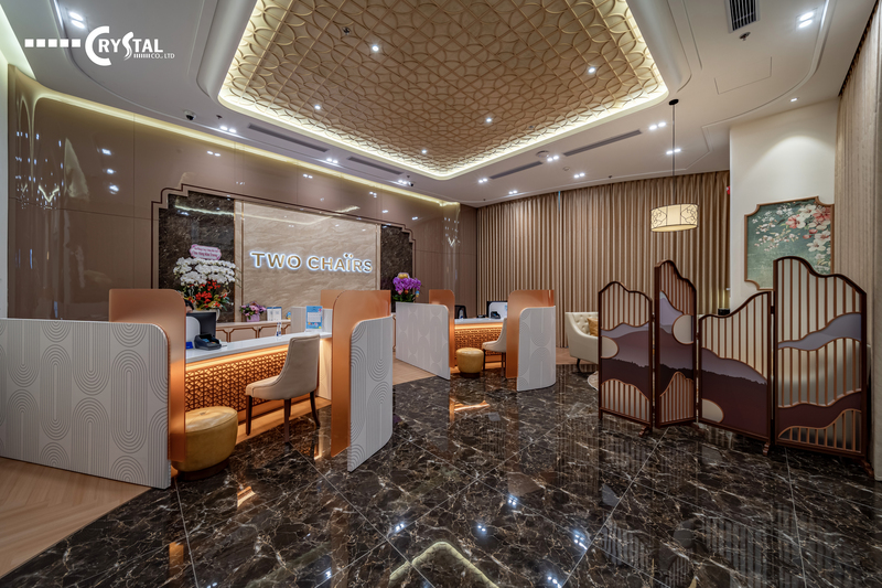 Crystal Design đơn vị thiết kế thi công nội thất văn phòng woori bank